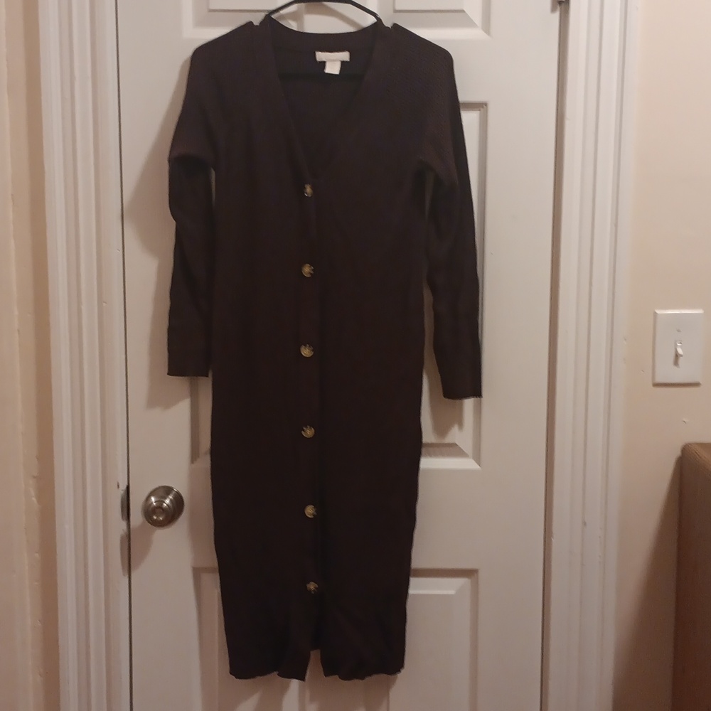 H&M Brown Sweater Dress